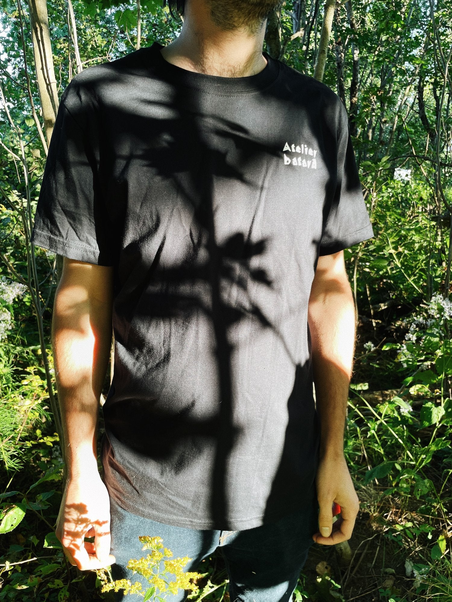 T-Shirt Sous-Bois - Noir