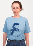 T-Shirt Murène Bleu Clair