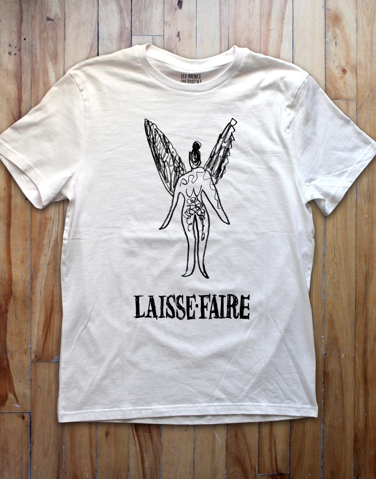 T-Shirt Laisse-Faire Blanc